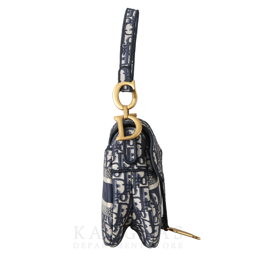 CHRISTIAN DIOR(USED)크리스찬디올 오블리크 새들백 미듐 & 스트랩